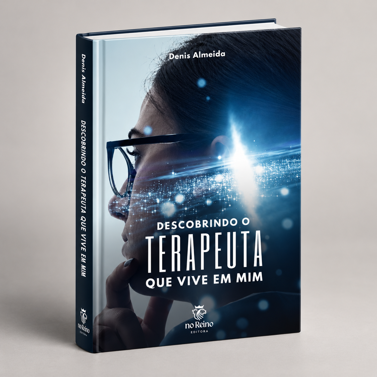Mockup do livro Descobrindo o Terapeuta que Vive em Mim